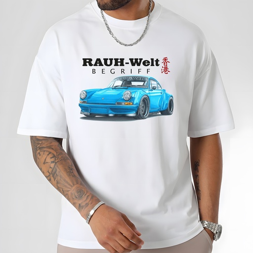 T-shirt RWB Rauh-Welt Bleu taille M